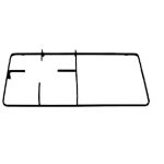 GRIGLIA PIATTINO SAMET 1F.+P. 468x229 - P4760